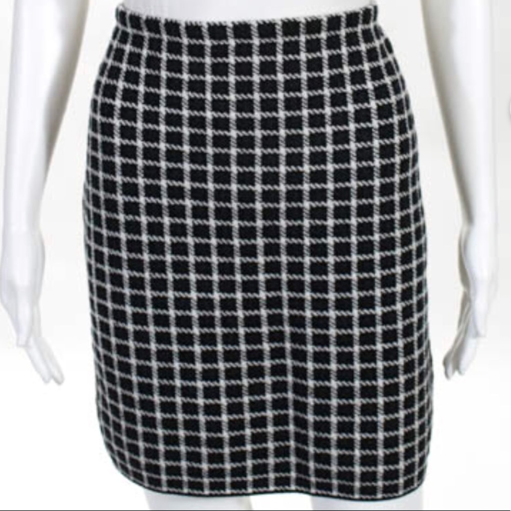 THEORY plaid skirt